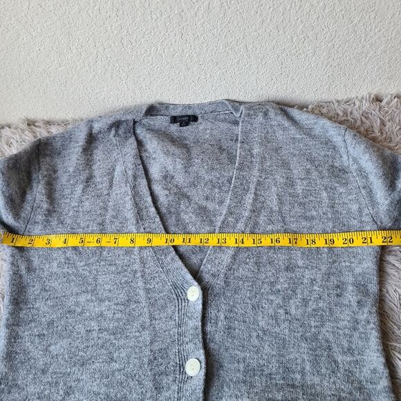 J Crew Alpaca Boyfriend Cardigan Sweater Size S - Picture 5 of 9